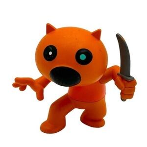Foxy Roblox‎ Piggy Mini Figure Knife Orange Toy Fox